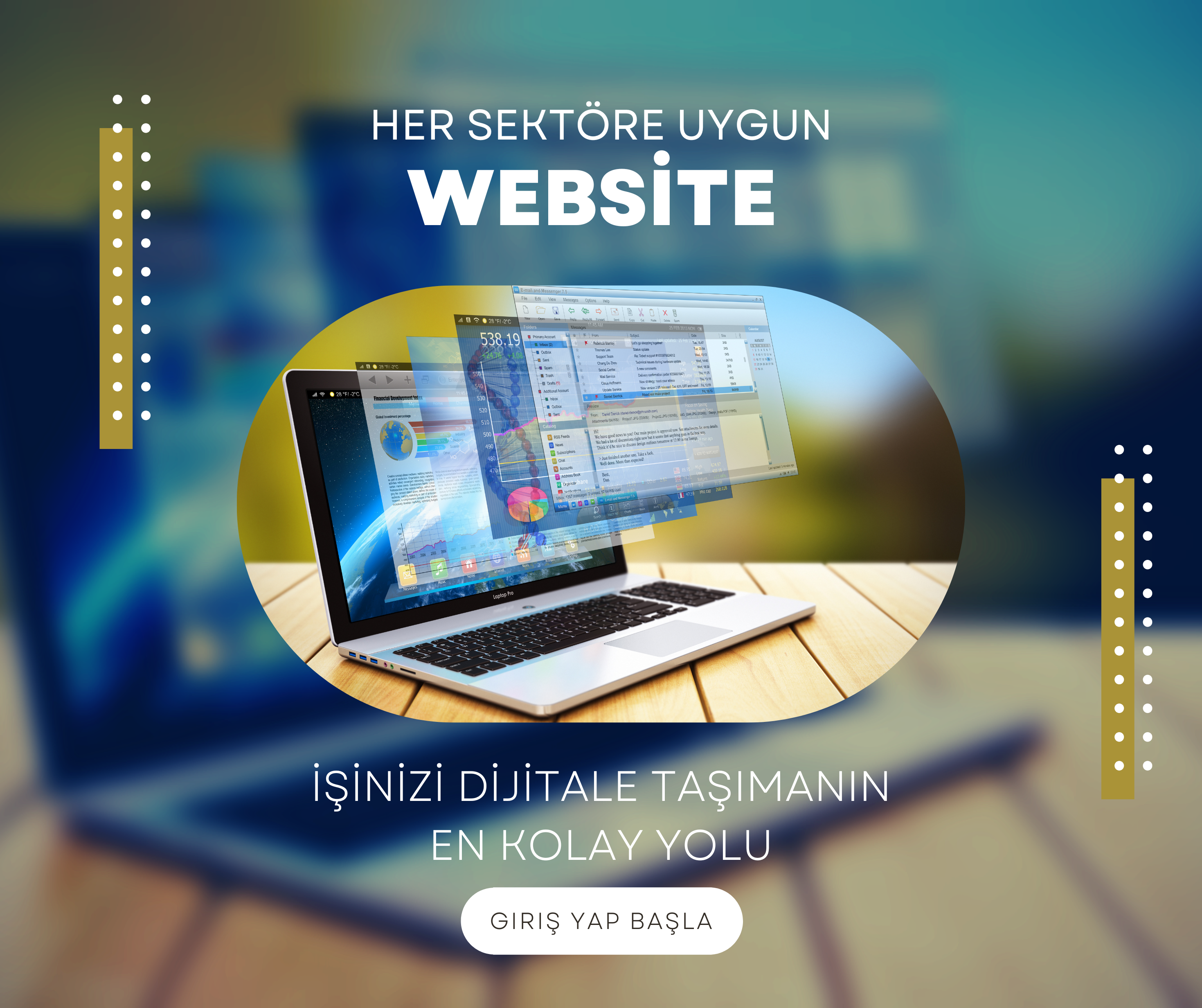 Hayalinizdeki Website 